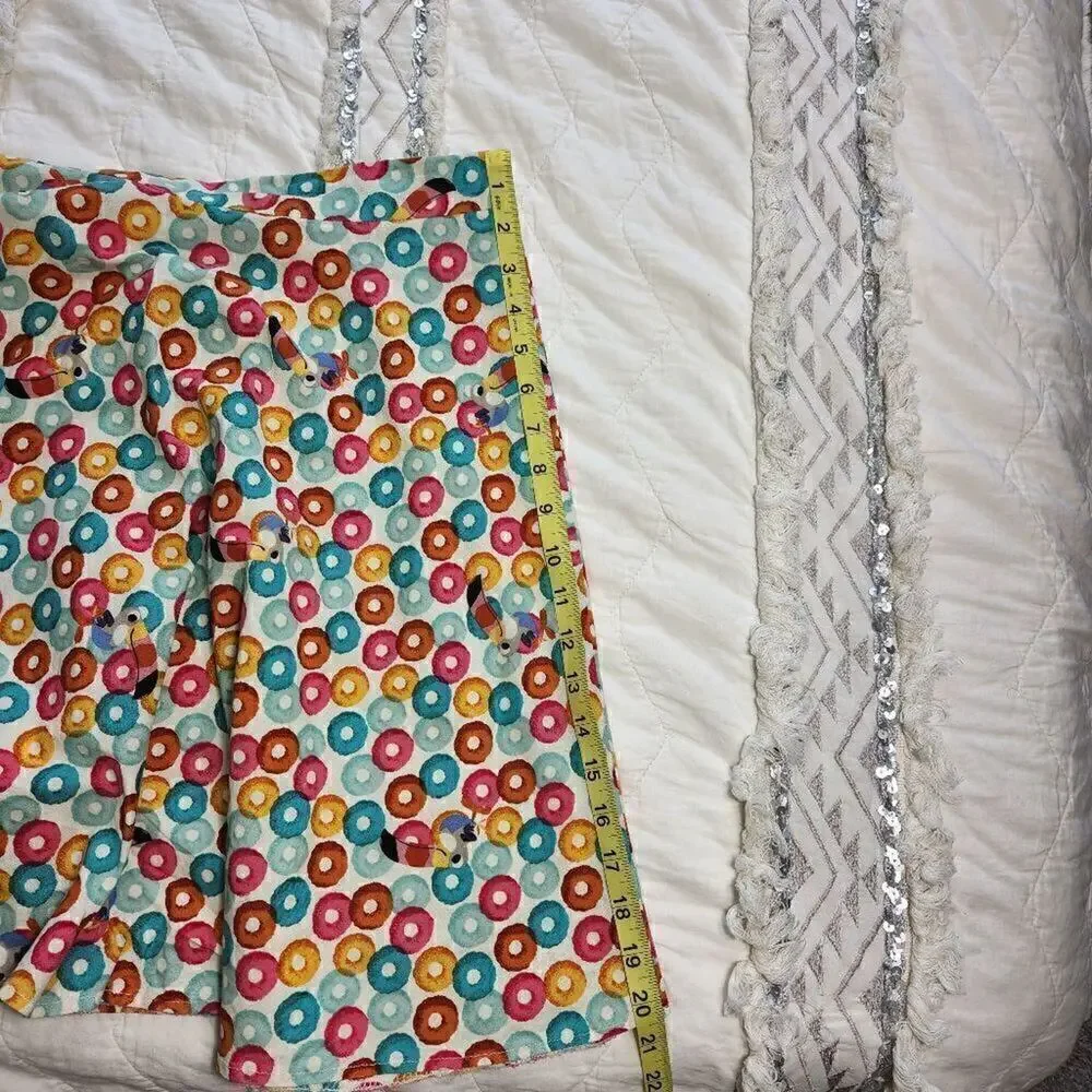 Froot Loops handmade skater skirt